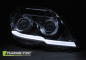 Preview: LED Tagfahrlicht Design Scheinwerfer für Mercedes Benz GLK X204 08-12 chrom